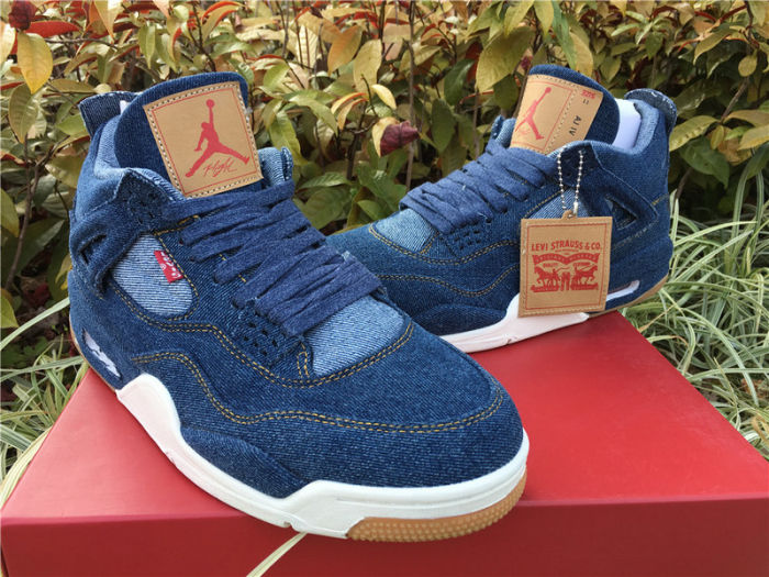 Levi's x Air Jordan 4 by shootjerseys
