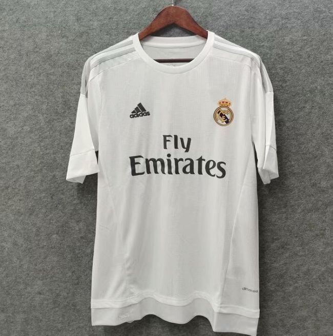 Real Madrid 2015/2016 vintage classic home soccer jerseys