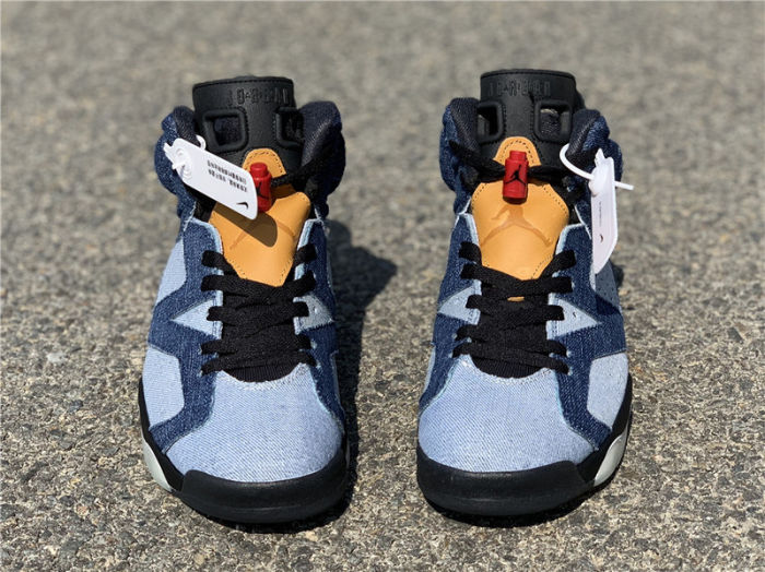 Air Jordan 6 “Washed Air Jordan 6 ‘’Washed Denim” by shootjerseys