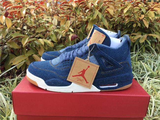 Levi's x Air Jordan 4 by shootjerseys