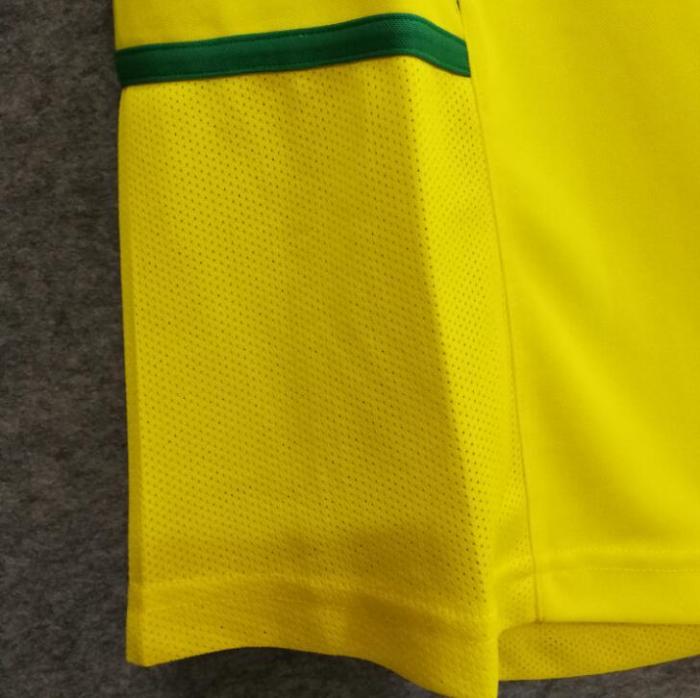 Brazil 2002 retro classic soccer jerseys