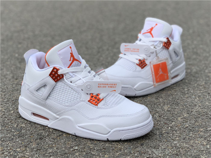 Air Jordan 4 “University orange” by shootjerseys