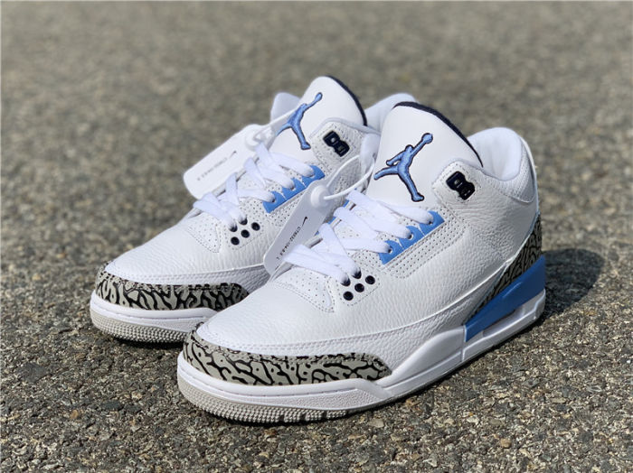Air Jordan 3 “UNC” by shootjerseys