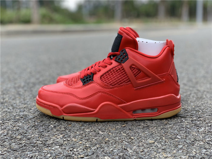 Air Jordan 4 Retro Fire Red by shootjerseys