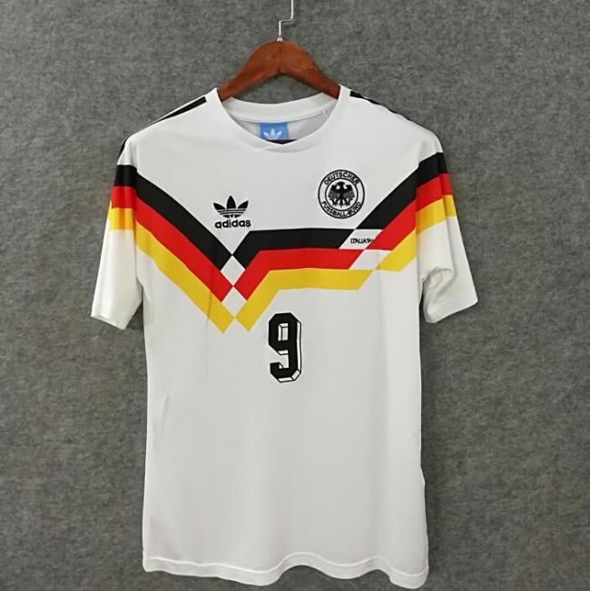 Germany 1990 classic vintage soccer jerseys