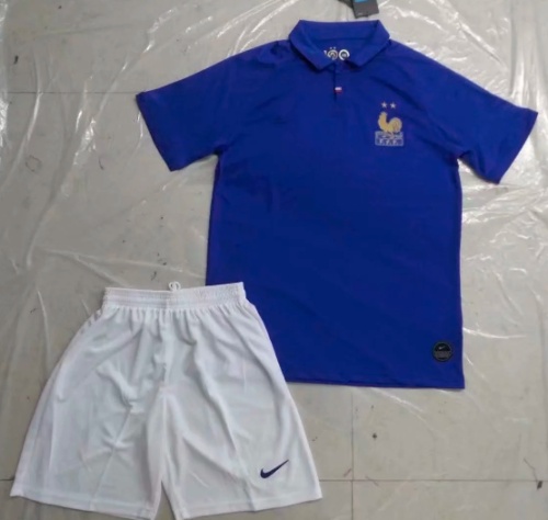 France 100th anniversary Soccer Jersey and Short Kit