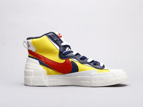 Nike Blazer x Sacai Black yellow  by aclotzone