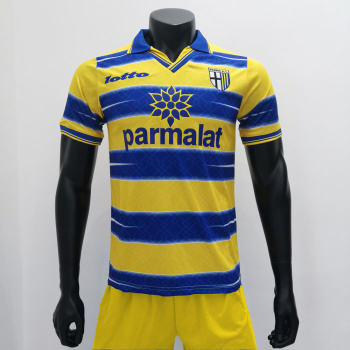 Parma 1998/1999 Home Retro Soccer Jerseys