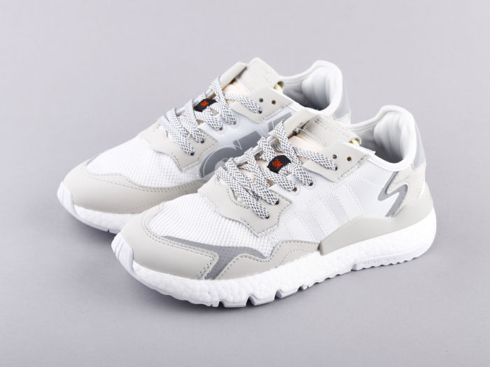 adidas Nite Jogger white and grey by aclotzone