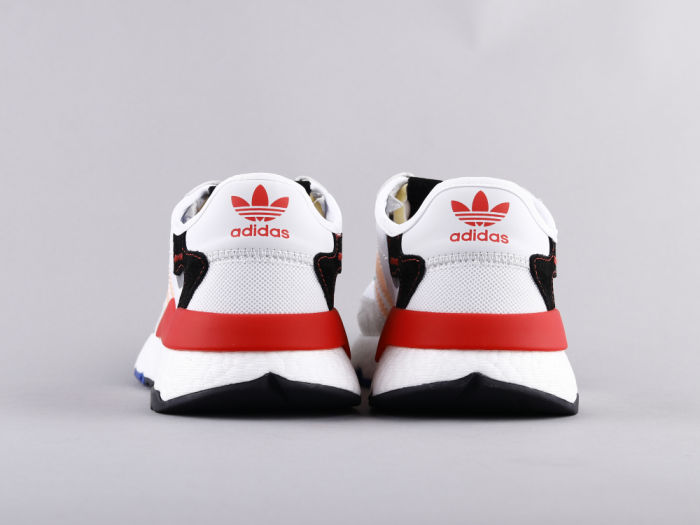 adidas Nite Jogger white and gules by aclotzone