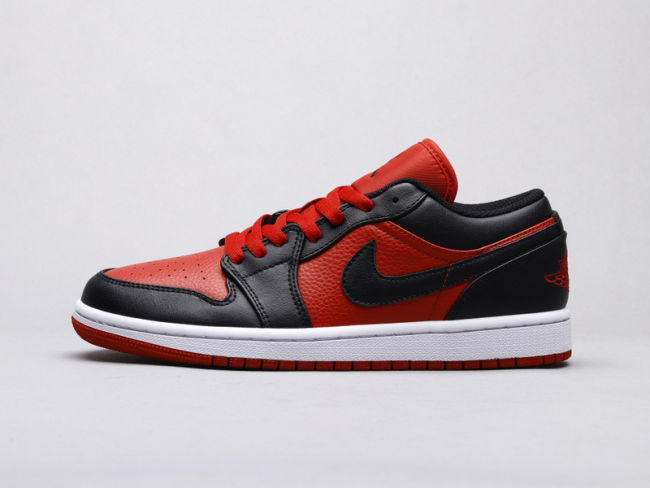 NIKE Air Jordan 1 Red  black by aclotzone