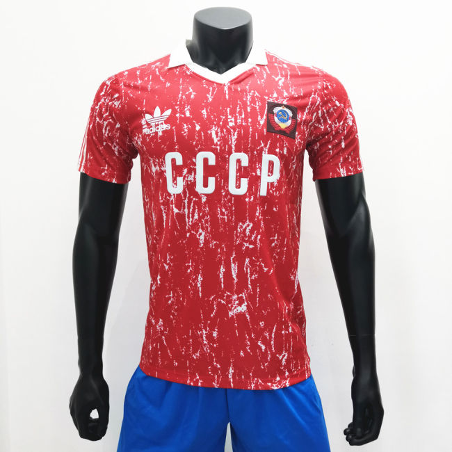 CCCP Soviet Union 1990/1992 Home Retro Jerseys