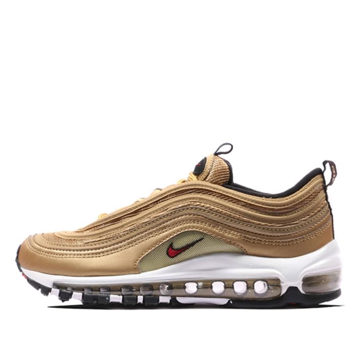 Original Authentic Nike Air Max 97 OG QS Silver Bullet Men's Sneakers Breatheable Running Shoes 885691-001