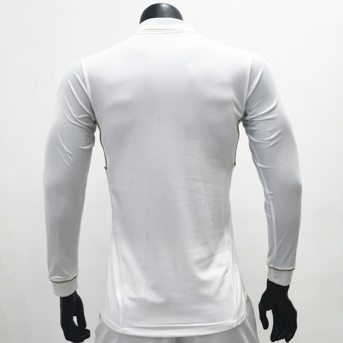 Real Madrid 2011/2012 Home LS Retro Soccer Jerseys