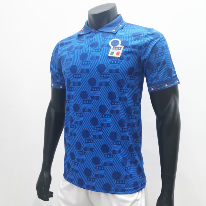 Italy 1994 Home Retro Soccer Jerseys