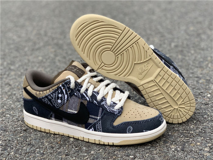 Travis Scott x Nike SB Dunk Low by shootjerseys