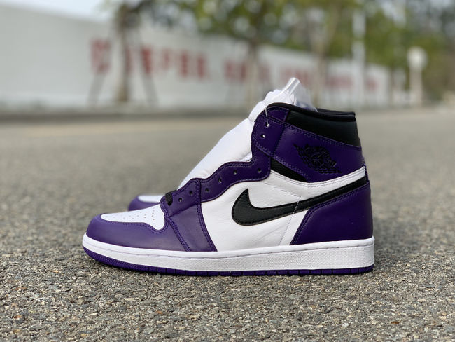 Air Jordan 1 “Court Purple” by shootjerseys
