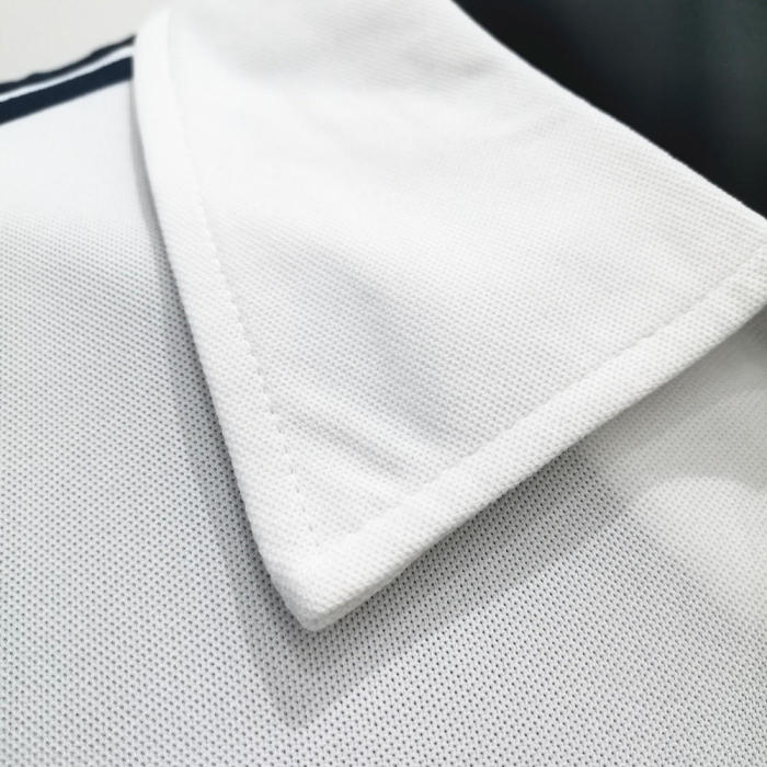 Real Madrid 2001/2002 Home LS Retro Soccer Jerseys