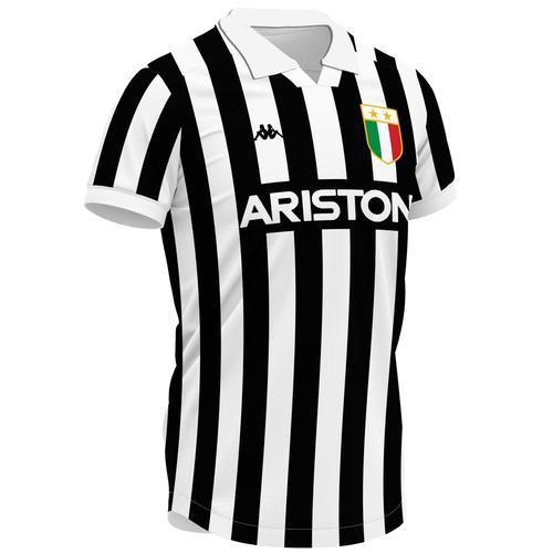 Juventus 1984-85 Home Retro Soccer Jersey