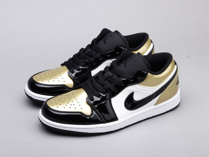 NIKE Air Jordan 1 Black gold  by aclotzone