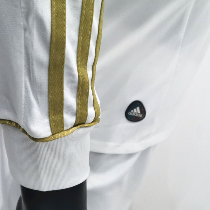 Real Madrid 2011/2012 Home LS Retro Soccer Jerseys