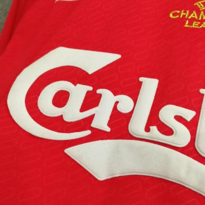 Liverpool 2005 Champions League retro classic soccer jerseys