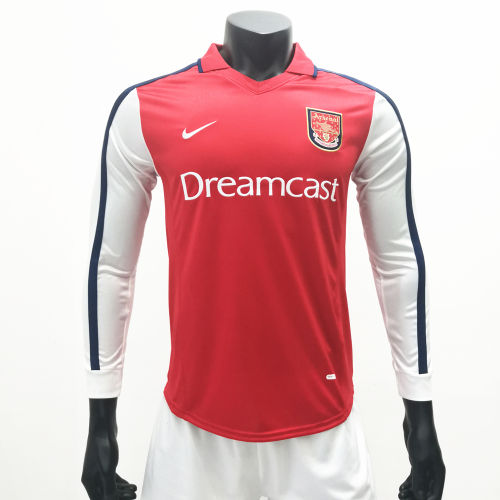 Arsenal 1999/2000 Home LS Retro Soccer Jerseys