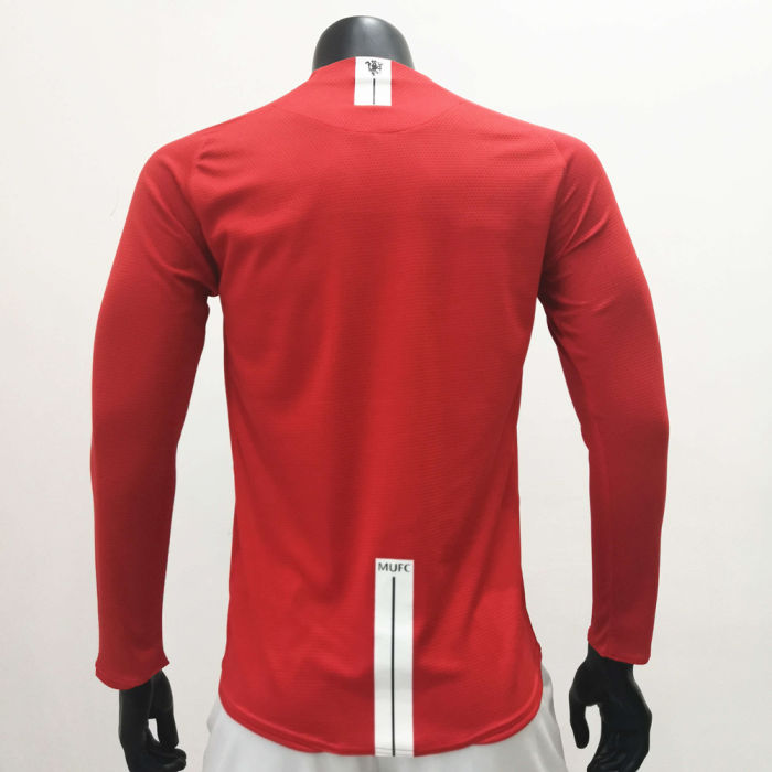 Manchester United 2007/2009 Home LS Retro Soccer Jerseys
