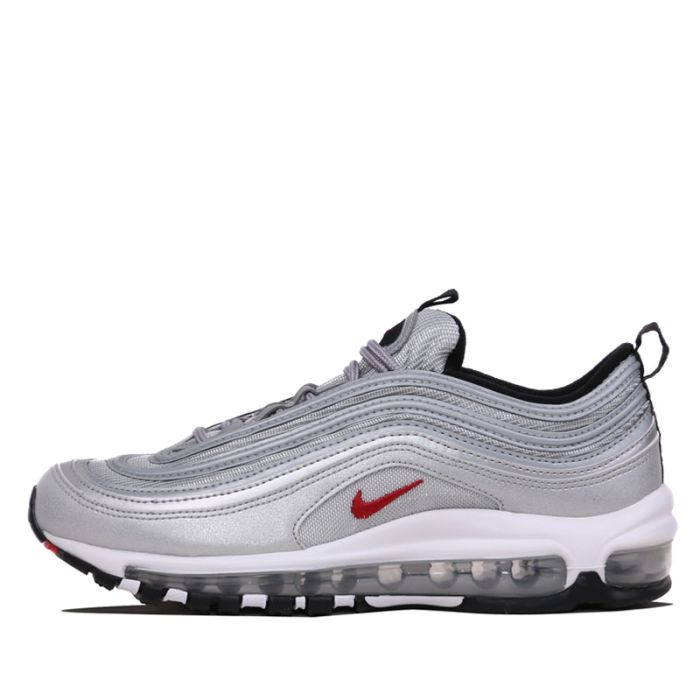 Original Authentic Nike Air Max 97 OG QS Silver Bullet Men's Sneakers Breatheable Running Shoes 885691-001