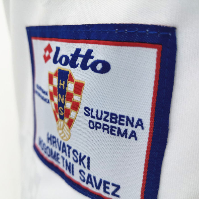 Croatia 1998 Home Retro Soccer Jerseys