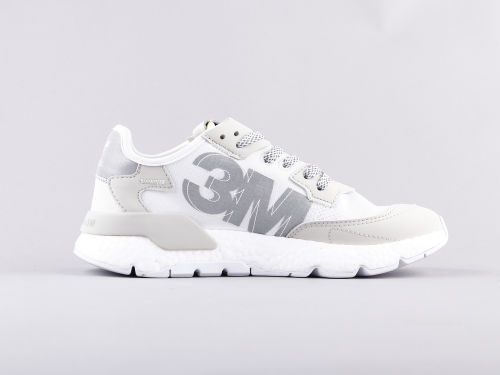 adidas Nite Jogger white and grey by aclotzone