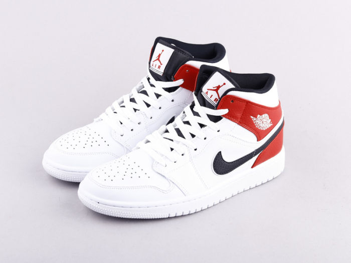 NIKE Air Jordan 1 mid Chicago by aclotzone