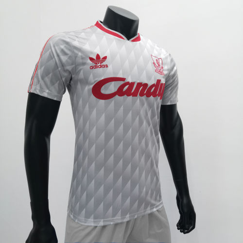 Liverpool 1989/1991 Away Retro Soccer Jerseys