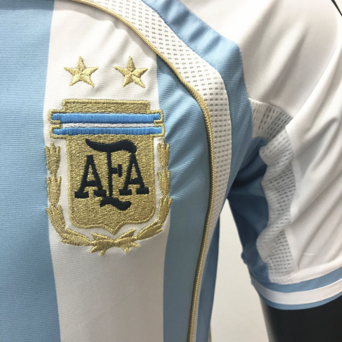 Argentina 2006 Home Retro Soccer Jerseys