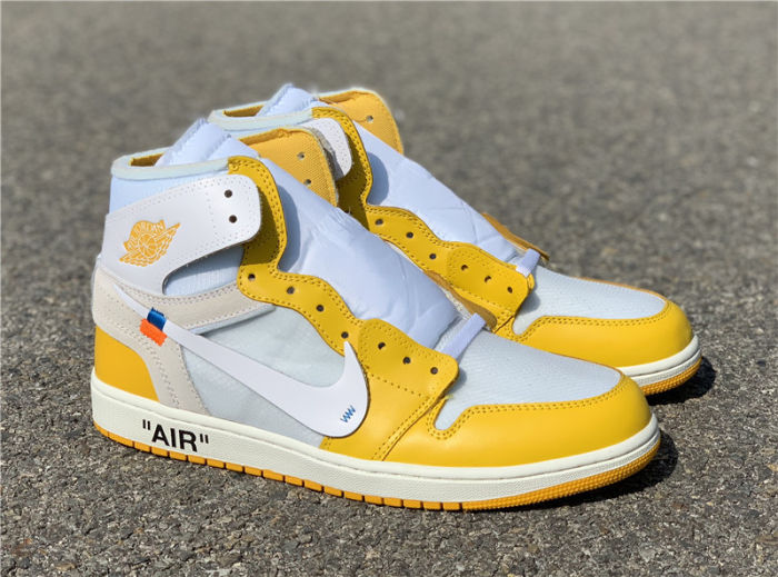 OFF-WHITE x Air Jordan 1 by shootjerseys