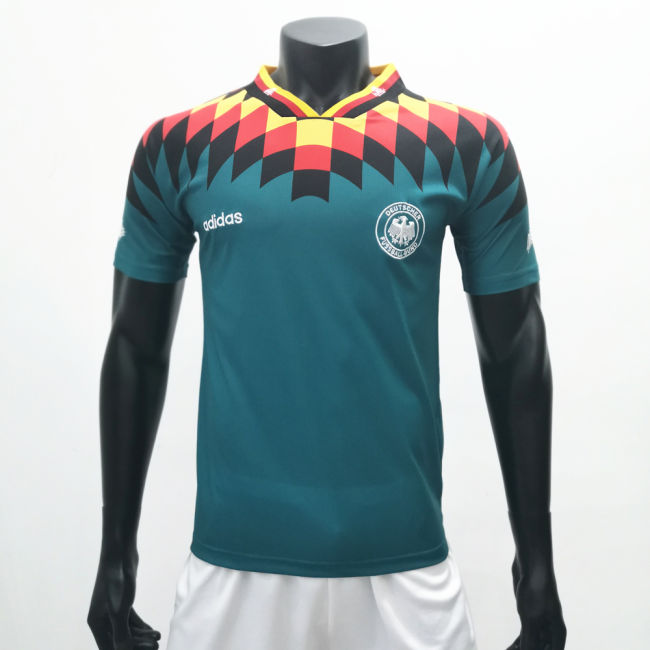 Germany 1994/1996 Away Retro Soccer Jerseys