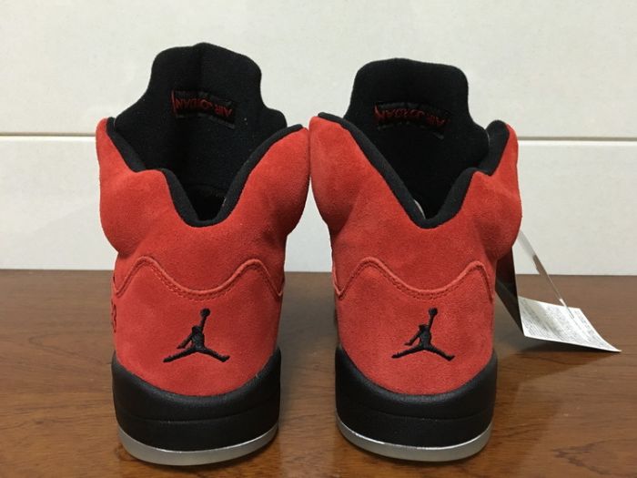 Air Jordan 5 Retro Red Suede by shootjerseys