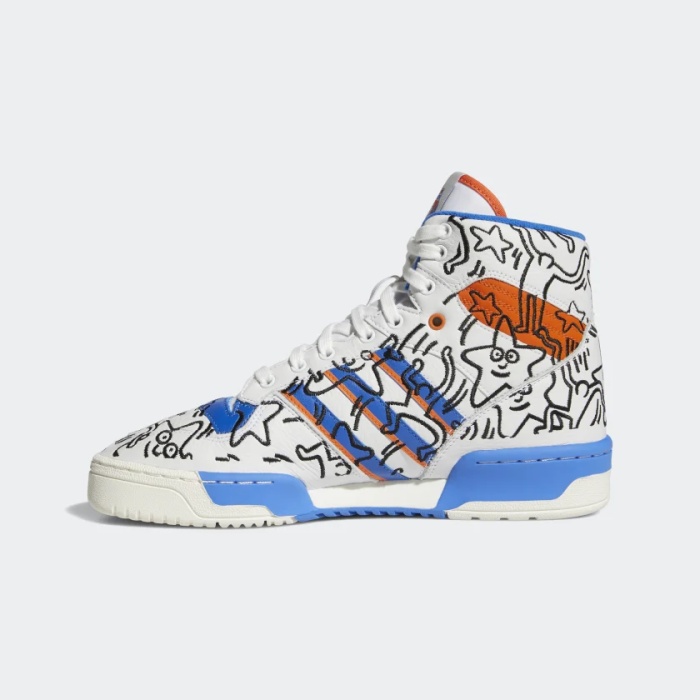 RIVALRY HI KEITH HARING SHOES