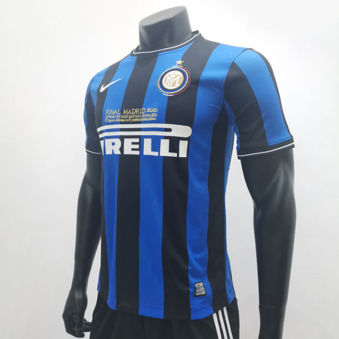 Inter Milan 2009/2010 Home Retro Soccer Jerseys