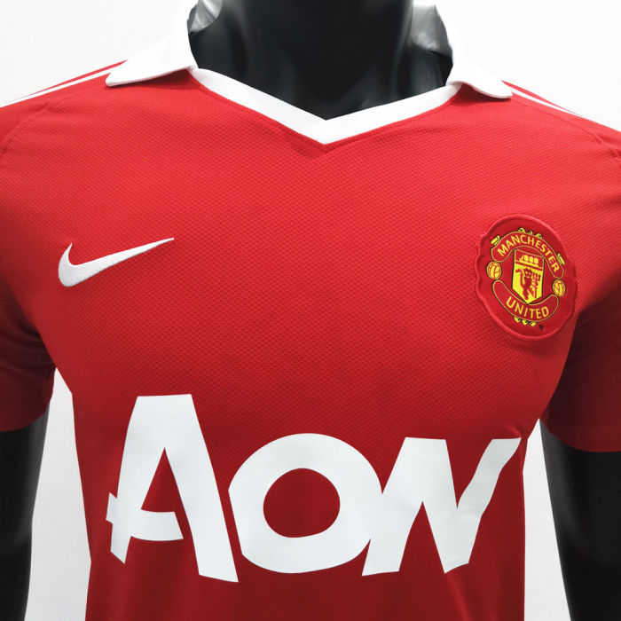 Manchester United 2010/2011 Home Retro Soccer Jerseys