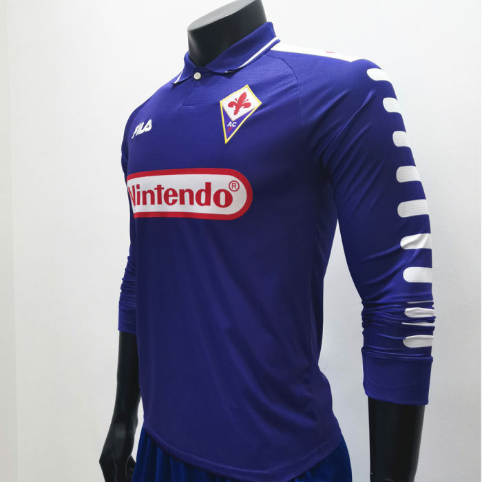 Fiorentina 1998/1999 Home LS Retro Jerseys
