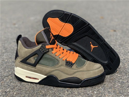 Air jordan 4 X Undefeated Travis Scott by shootjerseys