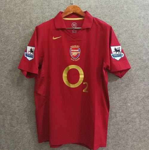 Arsenal 2005/2006 Retro Classic soccer jerseys