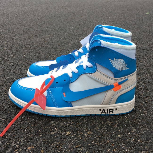 OFF-WHITE x Air Jordan 1 “Powder Blue” by shootjerseys