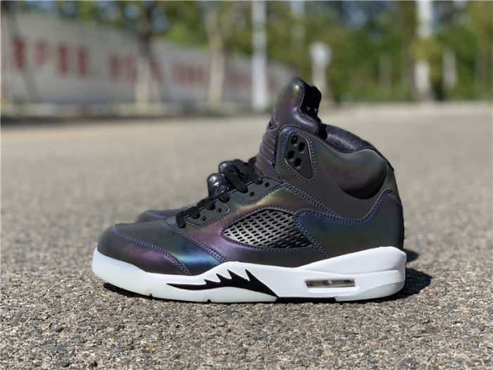 Air Jordan 5 WMNS “Oil Grey” by shootjerseys