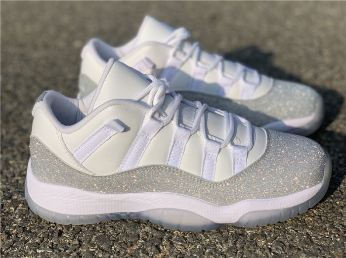 Air Jordan 11 WMNS“ Metallic Silver” by shootjerseys