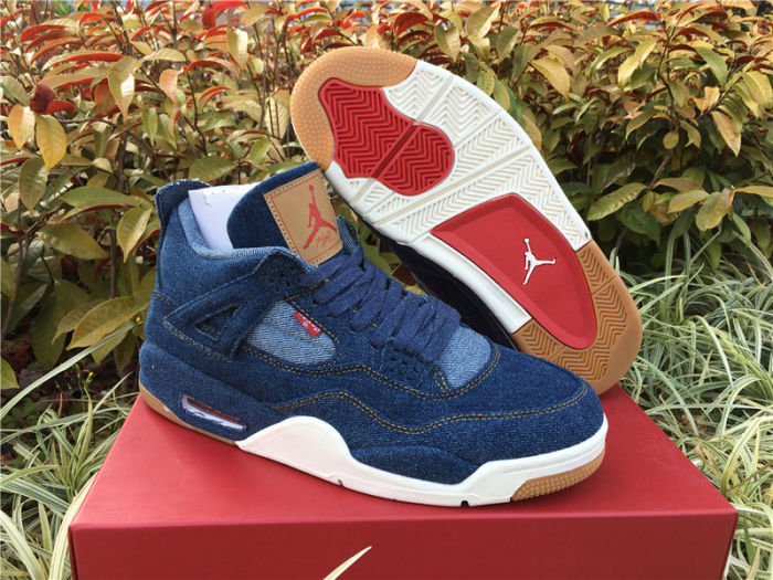 Levi's x Air Jordan 4 by shootjerseys