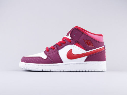 NIKE Air Jordan 1 mid Valentine's Day by aclotzone