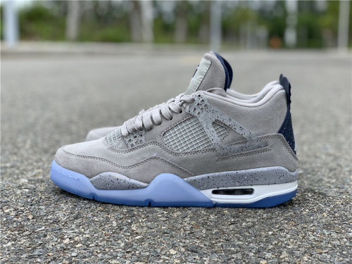 Air Jordan 4  “Georgetown Hoyas” by shootjerseys