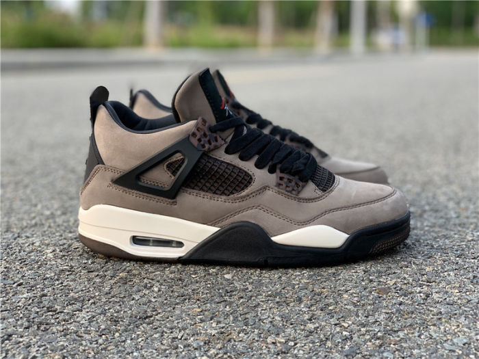 Air Jordan 4 x Travis Scott Olive by shootjerseys